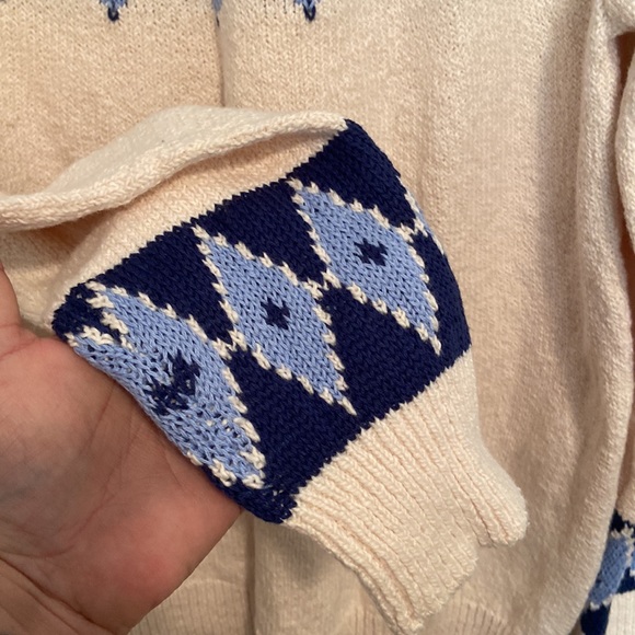 Blair Cotton Fair Isle Sweater - Picture 3 of 6